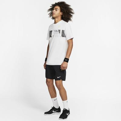 Nike Mens Graphic Tennis T-Shirt - White - main image