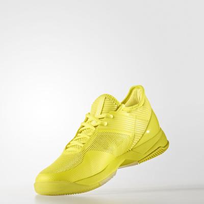 Adidas Womens Adizero Ubersonic 3.0 Tennis Shoes - Bright Yellow