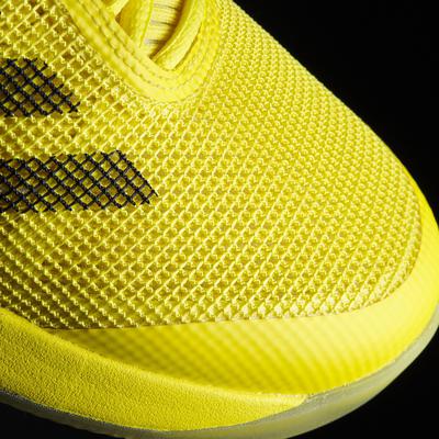 Adidas Womens Adizero Ubersonic 3.0 Tennis Shoes - Bright Yellow - main image