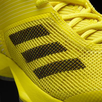 Adidas Womens Adizero Ubersonic 3.0 Tennis Shoes - Bright Yellow - main image