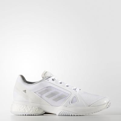 Adidas Womens SMC Barricade Boost 2017 Tennis Shoes - White - main image