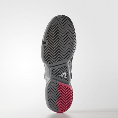 Adidas Mens Adizero Ubersonic 2.0 Street Art Tennis Shoes - Grey - main image