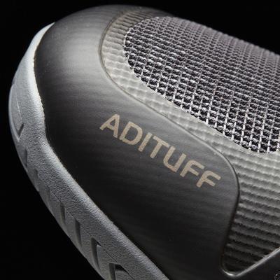 Adidas Mens Adizero Ubersonic 2.0 Street Art Tennis Shoes - Grey - main image