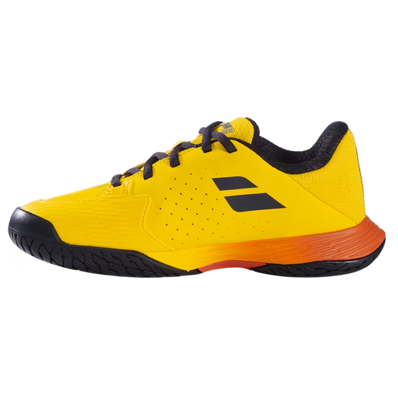 Babolat Boys Propulse 3 Junior All Court Tennis Shoes - Yellow/Sunset - main image