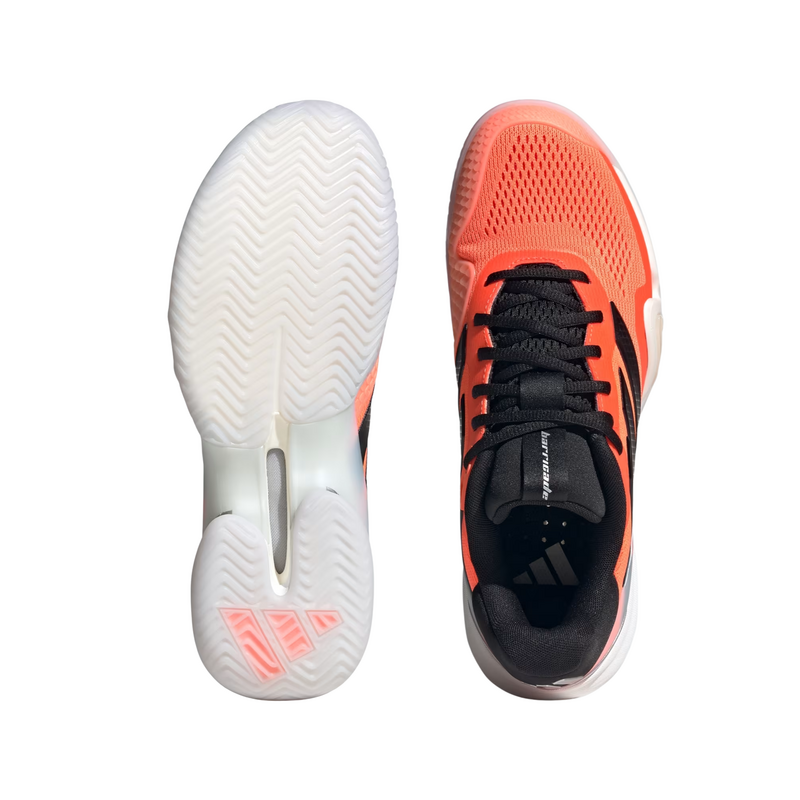 Adidas Mens Barricade 14 Tennis Shoes - Lucid Orange/Core Black/Pure Orange - main image