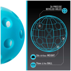 Franklin X-26 Indoor Pickleball Balls (100 Ball Pack)- Blue - main image