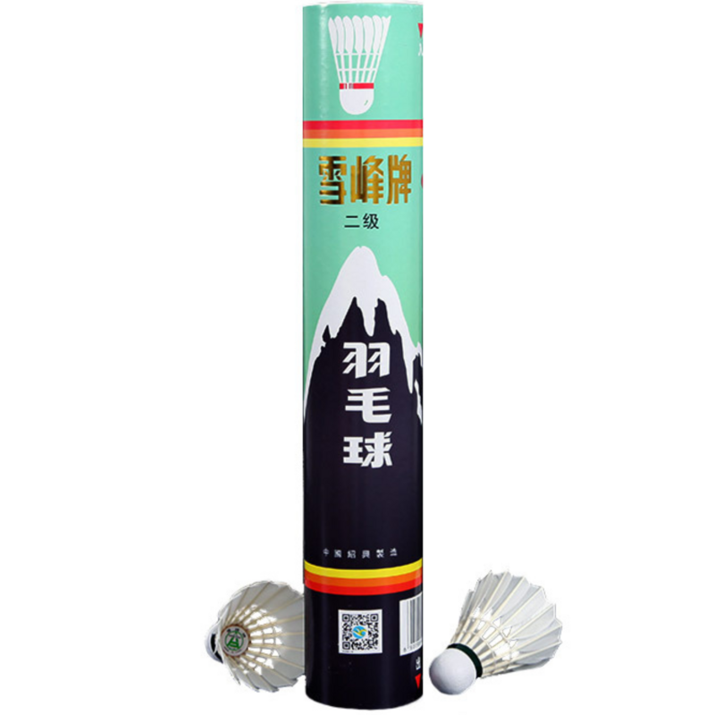 Snowpeak C1136 Feather Badminton Shuttlecocks (1 Dozen) - main image