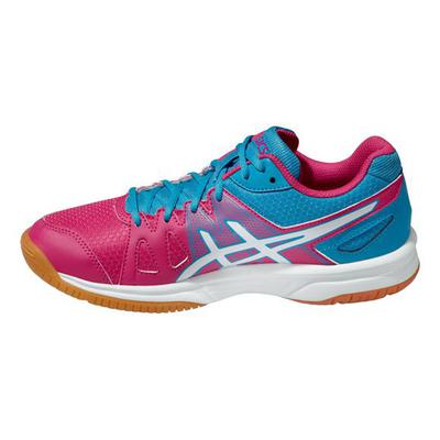 Asics Kids GEL-Upcourt GS Squash/Badminton Shoes - Pink/Blue - main image