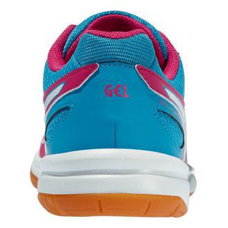 Asics Kids GEL-Upcourt GS Squash/Badminton Shoes - Pink/Blue - main image