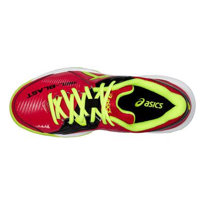 Asics Kids GEL-Blast 6 GS Squash/Badminton Shoes - Red/Yellow - main image
