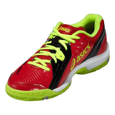 Asics Kids GEL-Blast 6 GS Squash/Badminton Shoes - Red/Yellow - main image