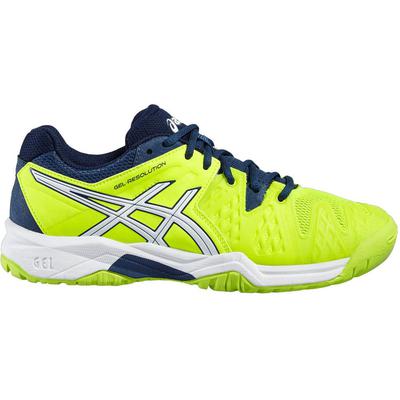 Asics Kids GEL-Resolution 6 Tennis Shoes - Yellow - main image