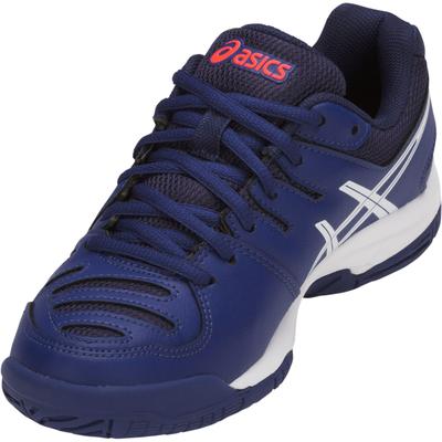 Asics Kids GEL-Game 5 GS Tennis Shoes - Blue Print/White - main image