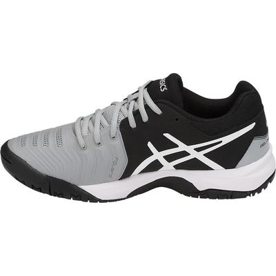 Asics Kids GEL-Resolution 7 GS Tennis Shoes - Mild Grey/Black/White - main image