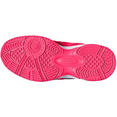 Asics Kids GEL-Game 5 GS Tennis Shoes - White/Pink/Silver - main image