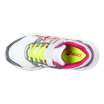 Asics Kids GEL-Galaxy 8 PS Running Shoes - White/Pink - main image