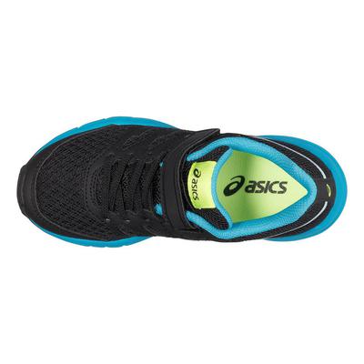 Asics Kids GEL-Zaraca 4 PS Running Shoes - Black/Atomic Blue - main image