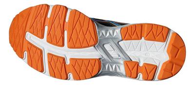 Asics Kids GT-1000 5 GS Running Shoes - Black/Blue/Orange - main image