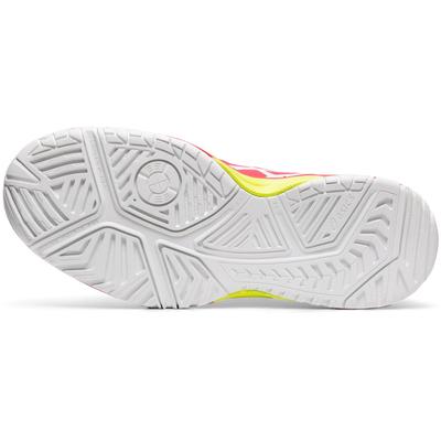 Asics Kids GEL-Resolution 7 GS Tennis Shoes - White/Laser Pink - main image