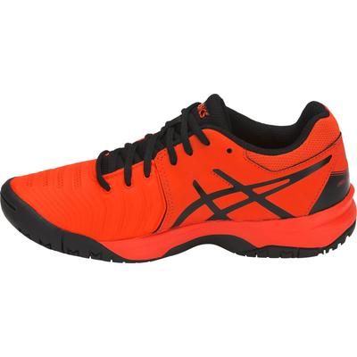Asics Kids GEL-Resolution 7 GS Tennis Shoes - Cherry Tomato/Black - main image