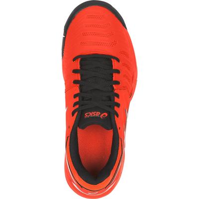 Asics Kids GEL-Resolution 7 GS Tennis Shoes - Cherry Tomato/Black - main image