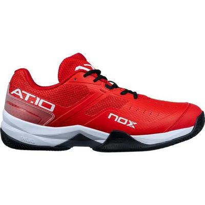 NOX Mens AT10 Padel Shoes - Fiery Red - main image