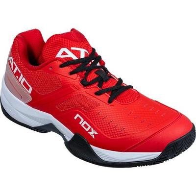 NOX Mens AT10 Padel Shoes - Fiery Red - main image