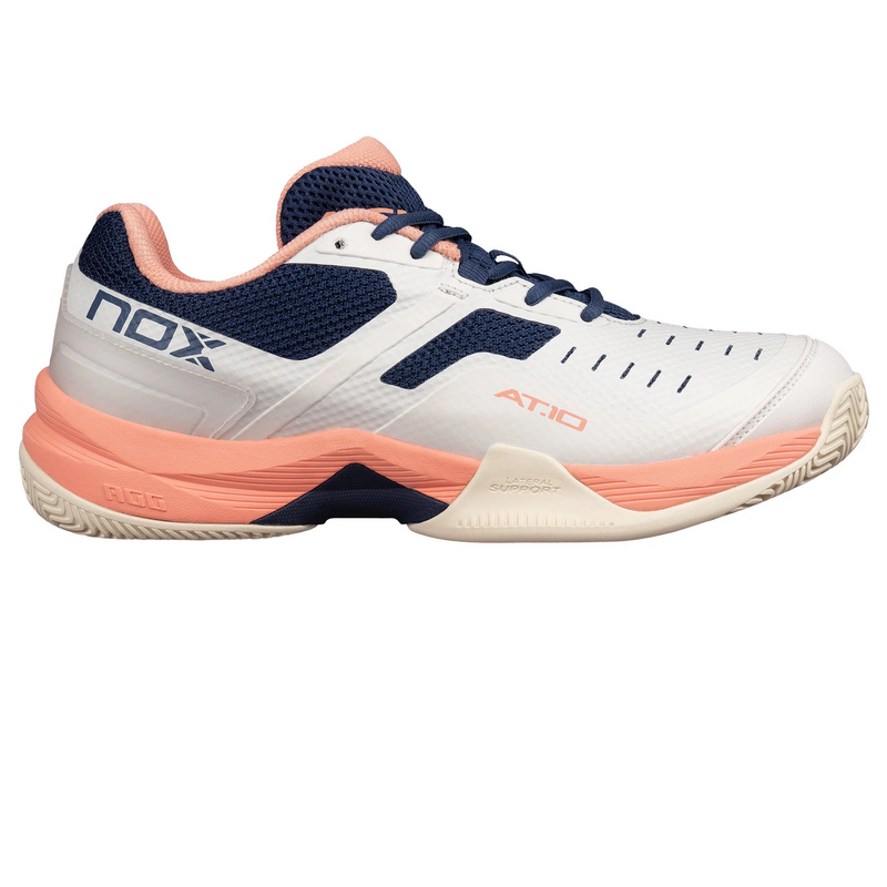 NOX Womens AT10 Pro Padel Shoes - Gardenia/Titania - main image