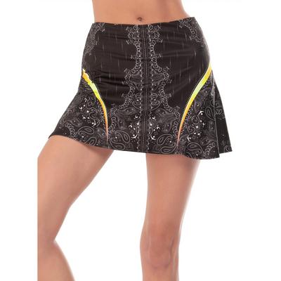 Lucky in Love Womens Long Paisley For You Skirt - Black - main image
