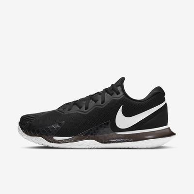 Nike Mens Air Zoom Vapor Cage 4 Tennis Shoes - Black/White - main image