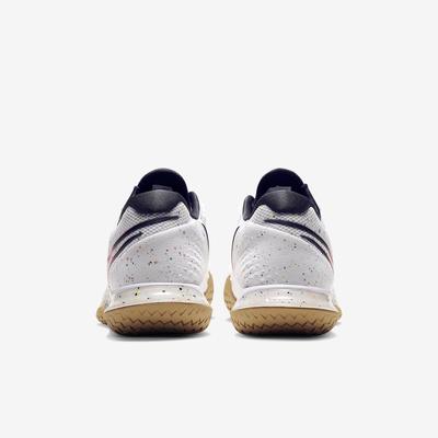 Nike Mens Air Zoom Vapor Cage 4 Tennis Shoes - White/Laser Crimson - main image