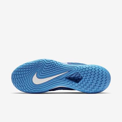 Nike Mens Air Zoom Vapor Cage 4 Tennis Shoes - Deep Royal Blue/Coast White - main image