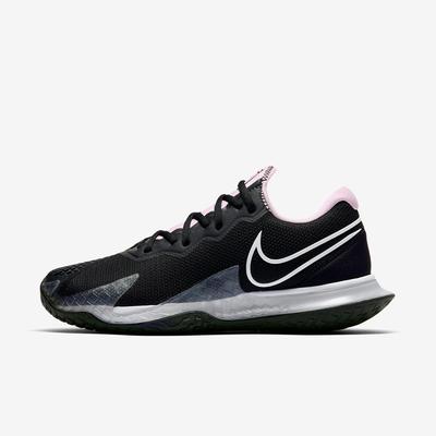 Nike Womens Air Zoom Vapor Cage 4 Tennis Shoes - Black/Pink Foam - main image