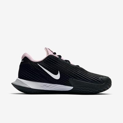 Nike Womens Air Zoom Vapor Cage 4 Tennis Shoes - Black/Pink Foam - main image