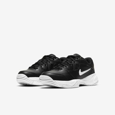Nike Kids Court Lite 2 Tennis Shoes - Black/White - main image
