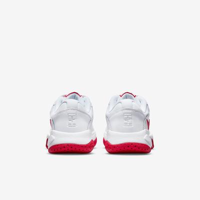 Nike Kids Court Lite 2 Tennis Shoes - White/Red - main image