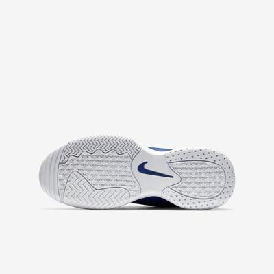 Nike Kids Court Lite 2 Tennis Shoes - Deep Blue Royal/Grey - main image