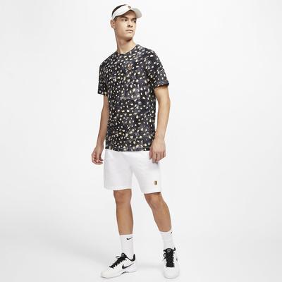 Nike Mens Tennis T-Shirt - Black/White - main image