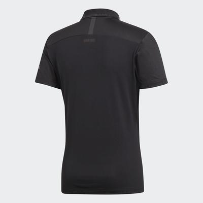 Adidas Mens Barricade Engineered Polo Shirt - Black - main image