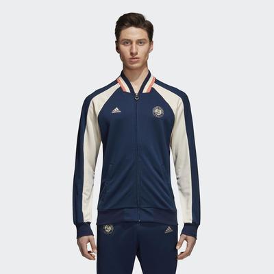 Adidas Mens Roland Garros Jacket - Collegiate Navy - main image