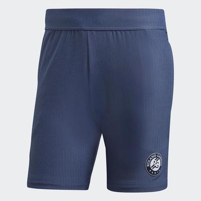 Adidas Mens Roland Garros Tennis Shorts - Noble Indigo - main image