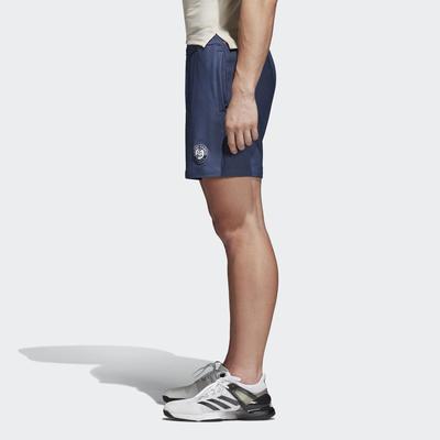 Adidas Mens Roland Garros Tennis Shorts - Noble Indigo - main image