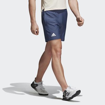 Adidas Mens Roland Garros Tennis Shorts - Noble Indigo - main image