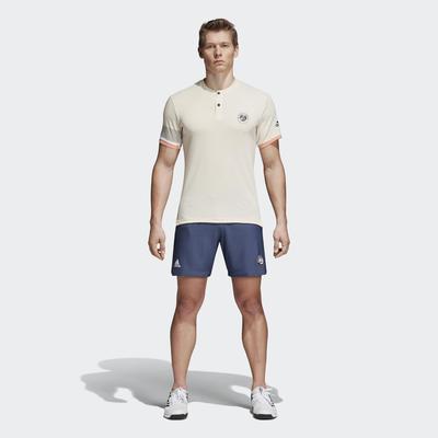 Adidas Mens Roland Garros Tennis Shorts - Noble Indigo - main image