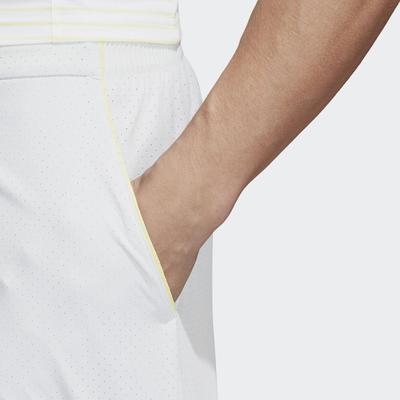 Adidas Mens Melbourne Tennis Shorts - Blue Tint/White - main image