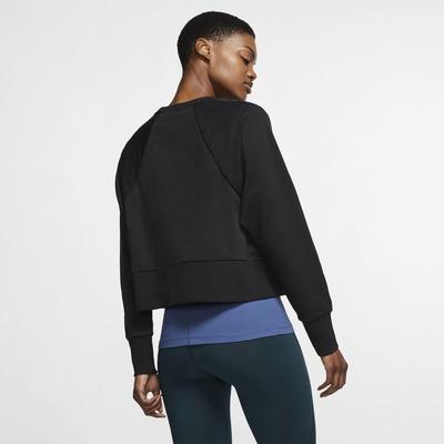 Nike Womens Dri-FIT Training Crew - Black/White - main image