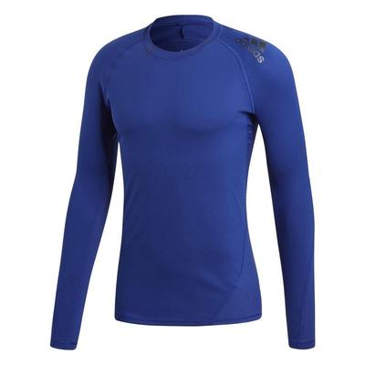 Adidas Mens Alphaskin Long Sleeve Top - Navy Blue - main image