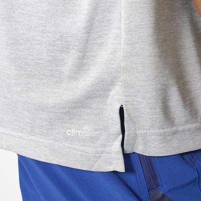 Adidas Mens FreeLift Gradient Sleeveless Tee - White/Grey - main image