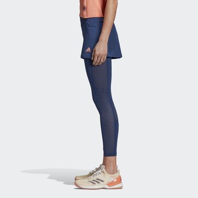Adidas Womens Roland Garros Skirt Leggings - Noble Indigo 