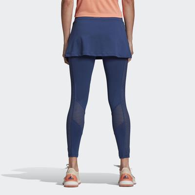Adidas Womens Roland Garros Skirt Leggings - Noble Indigo - main image